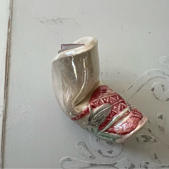 🥠 Vintage Ceramic Chinese Fortune Cookie w Fortune - Picture 5 of 6